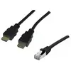 Image de Câble HDMI 1.4 Highspeed + Ethernet mâle/mâle - 5m