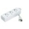 Image de Multiprise onduleur 3 prises / cordon IEC C14 blanche - 1,5 m
