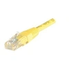 Image de Cordon RJ45 patch UTP CAT 5e Jaune - 15 m