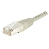 Image de exertis Connect - Cordon de raccordement - RJ-45 (M) pour RJ-45 (M) - 5 m - paire torsadée écrantée (F/UTP) - CAT 5e - intérieur, moulé - gris