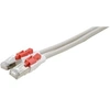 Image de Cordon Patch Rj45 S/ftp Cat6a a Verrouillage Gris - 0,5 m