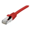 Image de Cordon RJ45 catégorie 6A F/UTP LSOH snagless rouge - 1 m
