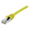 Image de Cordon RJ45 catégorie 6A F/UTP LSOH snagless jaune - 2 m