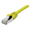 Image de Cable rj45 ftp cat6a lsoh snagless jaune 15m