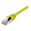 Image de Cable rj45 ftp cat6a lsoh snagless jaune 20m
