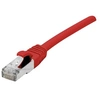 Image de exertis Connect - Cordon de raccordement - RJ-45 (M) pour RJ-45 (M) - 1.5 m - blindé F/UTP - CAT 6 - sans halogène, sans crochet - rouge
