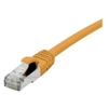 Image de exertis Connect - Cordon de raccordement - RJ-45 (M) pour RJ-45 (M) - 1.5 m - blindé F/UTP - CAT 6 - sans halogène, sans crochet - orange