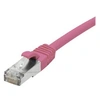 Image de exertis Connect - Cordon de raccordement - RJ-45 (M) pour RJ-45 (M) - 1.5 m - blindé F/UTP - CAT 6 - sans halogène, sans crochet - rose