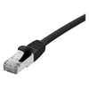 Image de exertis Connect - Cordon de raccordement - RJ-45 (M) pour RJ-45 (M) - 1.5 m - blindé F/UTP - CAT 6 - sans halogène, sans crochet - noir