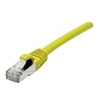 Image de Cordon RJ45 catégorie 6 F/UTP LSOH snagless jaune - 1 m