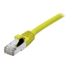 Image de Cordon patch RJ45 ftp cat 6 lsoh snagless jaune - 15m