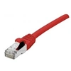 Image de Cordon RJ45 catégorie 6 F/UTP LSOH snagless rouge - 0,3 m