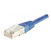 Image de Cordon patch RJ45 F/UTP CAT6 bleu - 3m