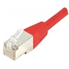 Image de Cordon patch RJ45 F/UTP CAT6 rouge - 0,15m