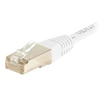 Image de Cordon patch RJ45 ftp CAT6 blanc - 3m