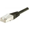 Image de Cordon patch RJ45 F/UTP CAT6 noir - 7m