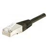 Image de Cordon patch RJ45 F/UTP CAT6 noir - 10m