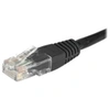 Image de Cordon Patch RJ45 UTP CAT5e Noir - 0,15 M