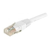 Image de Cordon RJ45 catégorie 5e U/UTP blanc - 1 m