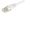 Image de Cordon RJ45 catégorie 5e U/UTP blanc - 3 m