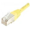 Image de exertis Connect - Cordon de raccordement - RJ-45 (M) pour RJ-45 (M) - 2 m - F/UTP (ScTP) - CAT 5e - moulé - jaune