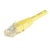 Image de Cordon RJ45 catégorie 6 U/UTP jaune - 10 m