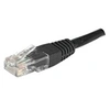 Image de Cordon RJ45 catégorie 6 U/UTP noir - 0,5 m