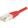 Image de CORDON RJ45 patch SSTP CAT 6 Croisé Rouge - 0,50 M