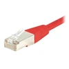 Image de CORDON RJ45 patch SSTP CAT 6 Croisé Rouge - 1 M