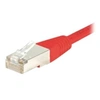 Image de CORDON RJ45 patch SSTP CAT 6 Croisé Rouge - 10 M