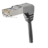 Image de exertis Connect - Cordon de raccordement - RJ-45 (M) angle vers le bas pour RJ-45 (M) angle vers le bas - 30 cm - SFTP, PiMF - CAT 6a - moulé - gris