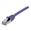 Image de Cordon RJ45 catégorie 6A F/UTP LSOH snagless violet - 0,3 m
