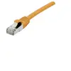 Image de Cordon RJ45 catégorie 6A F/UTP LSOH snagless orange - 0,15 m