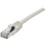 Image de - Cordon de raccordement - RJ-45 (M) pour RJ-45 (M) - 30 m - SFTP - CAT 6a - sans halogène, moulé, sans crochet - gris