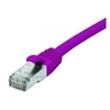 Image de Cordon RJ45 catégorie 6 F/UTP LSOH snagless violet - 10 m