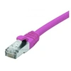 Image de Cordon RJ45 catégorie 6 F/UTP LSOH snagless rose - 0,3 m
