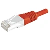 Image de Dexlan - Cordon de raccordement - RJ-45 (M) pour RJ-45 (M) - 3 m - SFTP, PiMF - CAT 6a - rouge