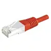 Image de Cordon RJ45 catégorie 6A S/FTP rouge - 25 m