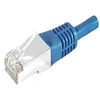 Image de Cordon RJ45 catégorie 6A S/FTP bleu - 5 m
