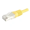 Image de Cordon RJ45 catégorie 6A S/FTP jaune - 20 m