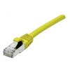 Image de CORDON PATCH RJ45 S/FTP CAT 6a LSOH Snagless Jaune - 0,30m