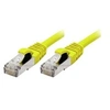 Image de - Cordon de raccordement - RJ-45 (M) pour RJ-45 (M) - 1.5 m - SFTP - CAT 6a - sans halogène, sans crochet - jaune
