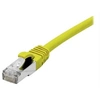 Image de - Cordon de raccordement - RJ-45 (M) pour RJ-45 (M) - 2 m - S/FTP - CAT 6a - sans halogène, moulé, sans crochet - jaune