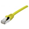 Image de - Cordon de raccordement - RJ-45 (M) pour RJ-45 (M) - 3 m - SFTP - CAT 6a - sans halogène, sans crochet - jaune