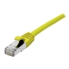 Image de - Cordon de raccordement - RJ-45 (M) pour RJ-45 (M) - 25 m - SFTP - CAT 6a - sans halogène, moulé, sans crochet - jaune