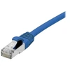 Image de - Cordon de raccordement - RJ-45 (M) pour RJ-45 (M) - 2 m - SFTP - CAT 6a - démarré, sans halogène, sans crochet - bleu