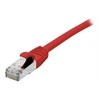 Image de - Cordon de raccordement - RJ-45 (M) pour RJ-45 (M) - 1.5 m - SFTP, PiMF - CAT 6a - sans halogène, sans crochet - rouge