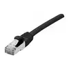Image de Dexlan Cable Cat.6A S/FTP LS0H noir Snagless - 0.5m