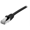 Image de - Cordon de raccordement - RJ-45 (M) pour RJ-45 (M) - 5 m - SFTP - CAT 6a - sans halogène, moulé, sans crochet - noir