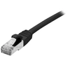 Image de - Cordon de raccordement - RJ-45 (M) pour RJ-45 (M) - 15 m - SFTP, PiMF - CAT 6a - démarré, sans halogène, sans crochet - noir